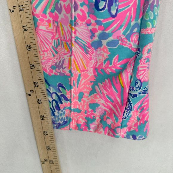 Lilly Pulitzer Emora Knit Pant Multi Splendor In The Sand Size M *Hemmed - Picture 10 of 16